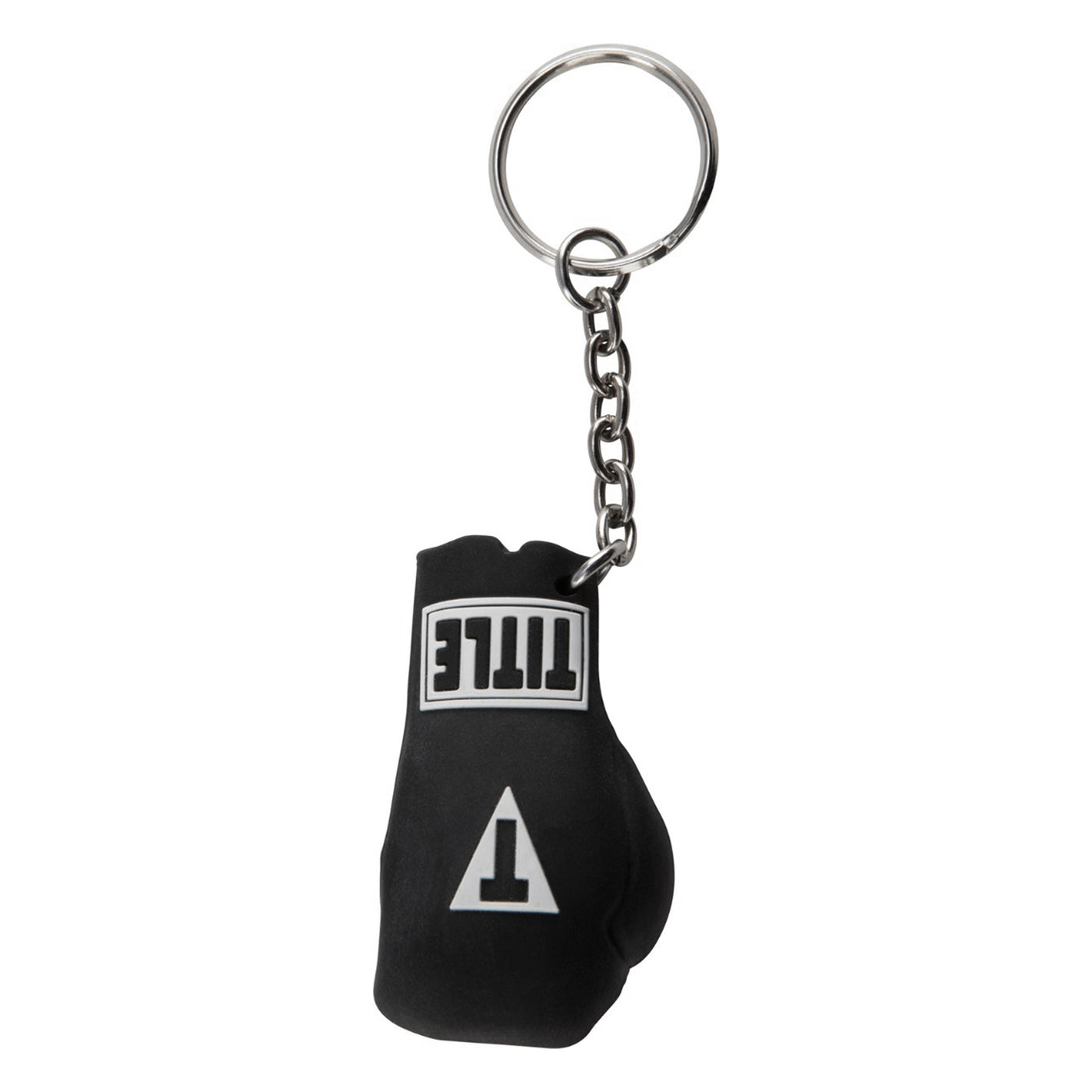 color:black::TITLE Boxing Molded Glove Keychain