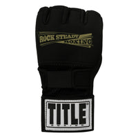 variant:lifestyle::TITLE Boxing Rock Steady Gel Glove Wraps variant:lifestyle::TITLE Boxing Rock Steady Gel Glove Wraps front view