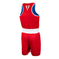 variant:lifestyle::TITLE Boxing Aerovent Elite Amateur Boxing Set 1 2.0 back red side