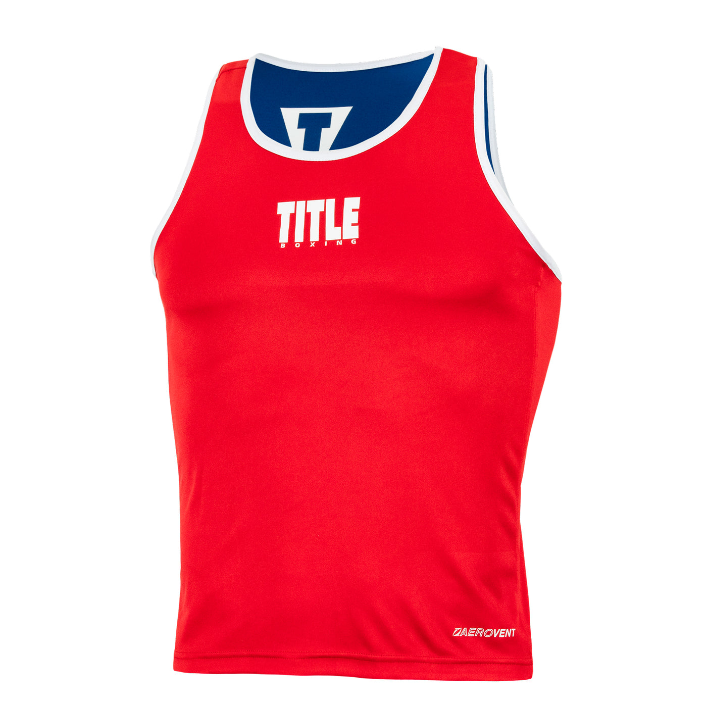 variant:lifestyle::TITLE Boxing Aerovent Elite Amateur Boxing Set 1 2.0 red top