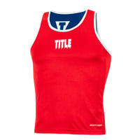 variant:lifestyle::TITLE Boxing Aerovent Elite Amateur Boxing Set 1 2.0 red top