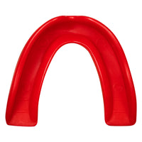 variant:red::TITLE Boxing Super Shield X2 Mouth Guard top view
