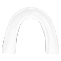 variant:white::TITLE Boxing Super Shield X2 Mouth Guard top view