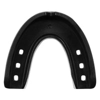 variant:black/clear::TITLE Air Force Duo-Defense Mouth Guard 2.0 top view