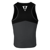variant:grey/black::TITLE Boxing Latitude Amateur Boxing Set back back view shirt