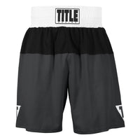 variant:grey/black::TITLE Boxing Latitude Amateur Boxing Set front view shorts