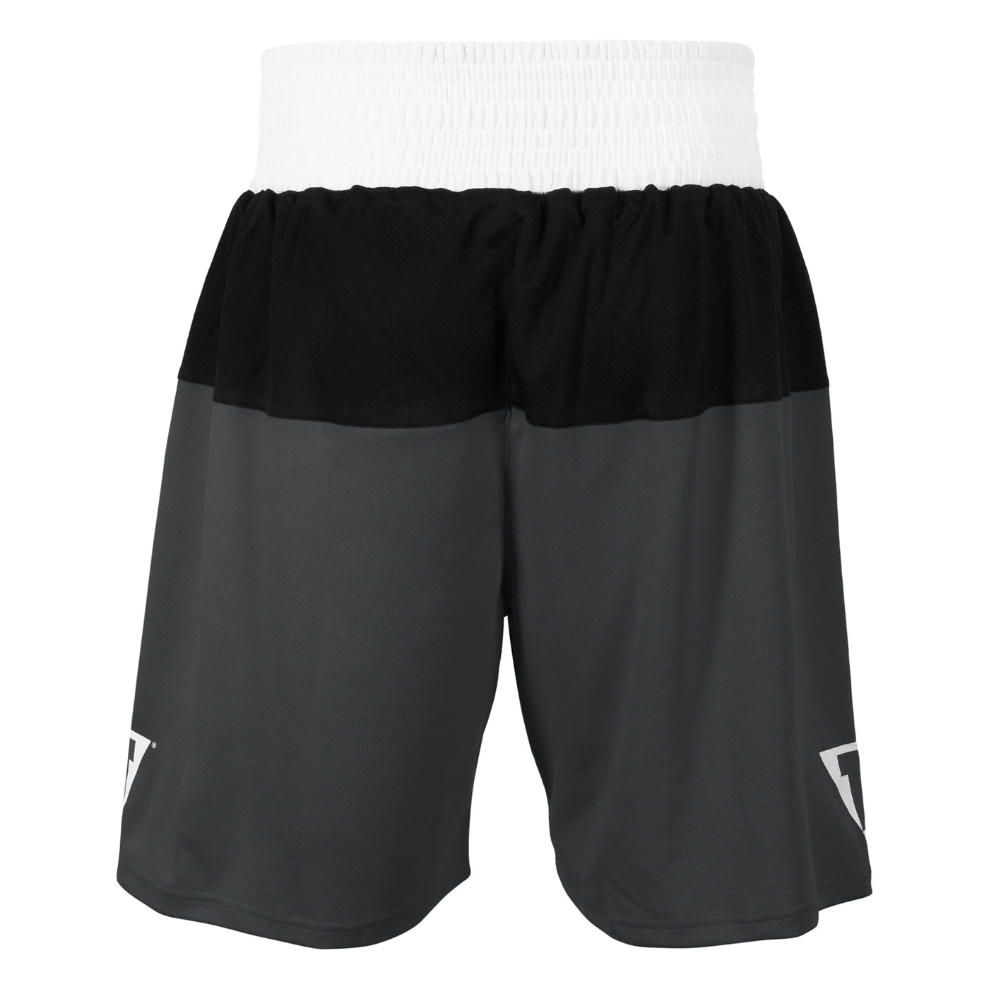 variant:grey/black::TITLE Boxing Latitude Amateur Boxing Set back view shorts