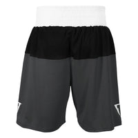 variant:grey/black::TITLE Boxing Latitude Amateur Boxing Set back view shorts