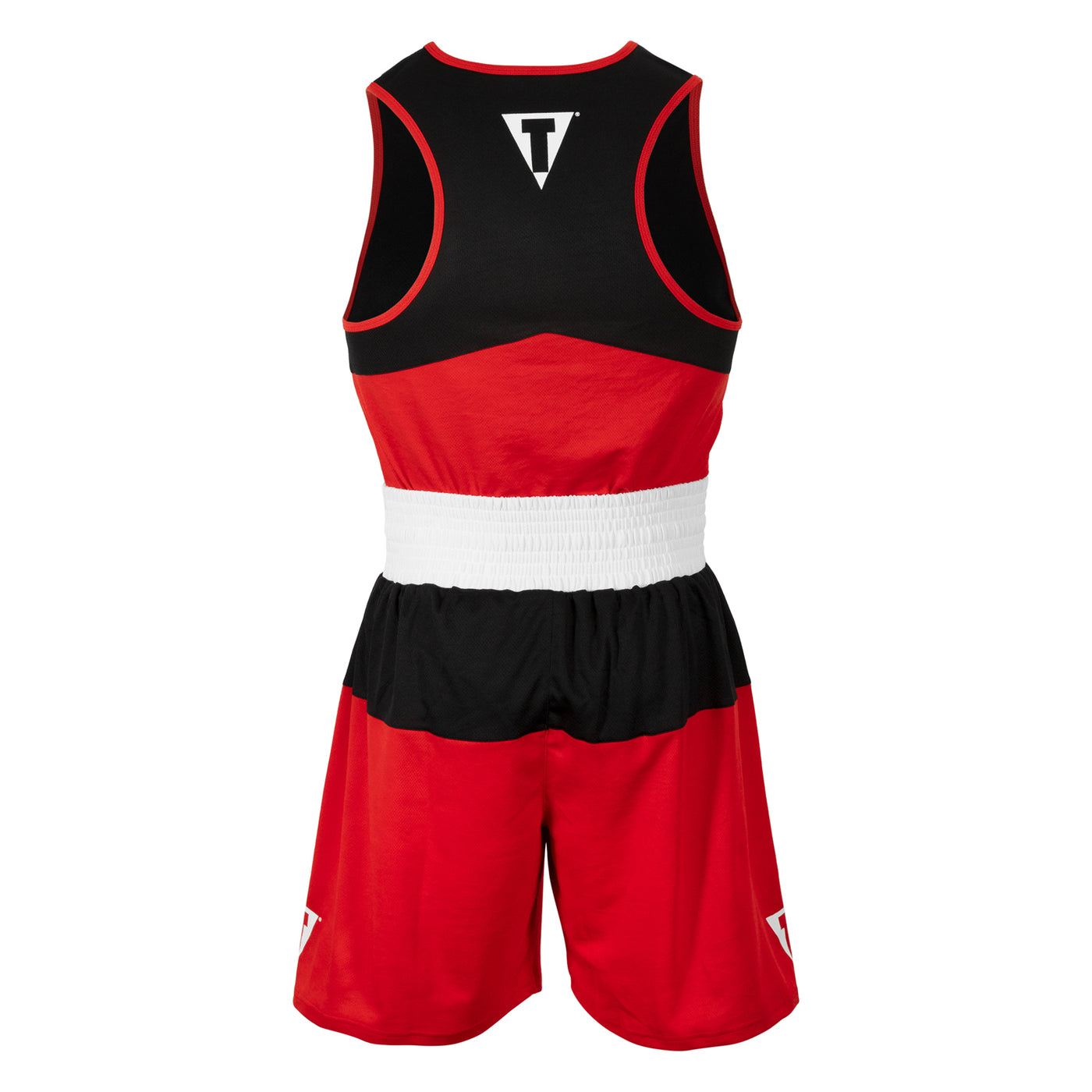 variant:red/black::TITLE Boxing Latitude Amateur Boxing Set back view full set