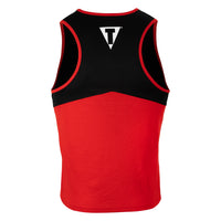 variant:red/black::TITLE Boxing Latitude Amateur Boxing Set back view shirt