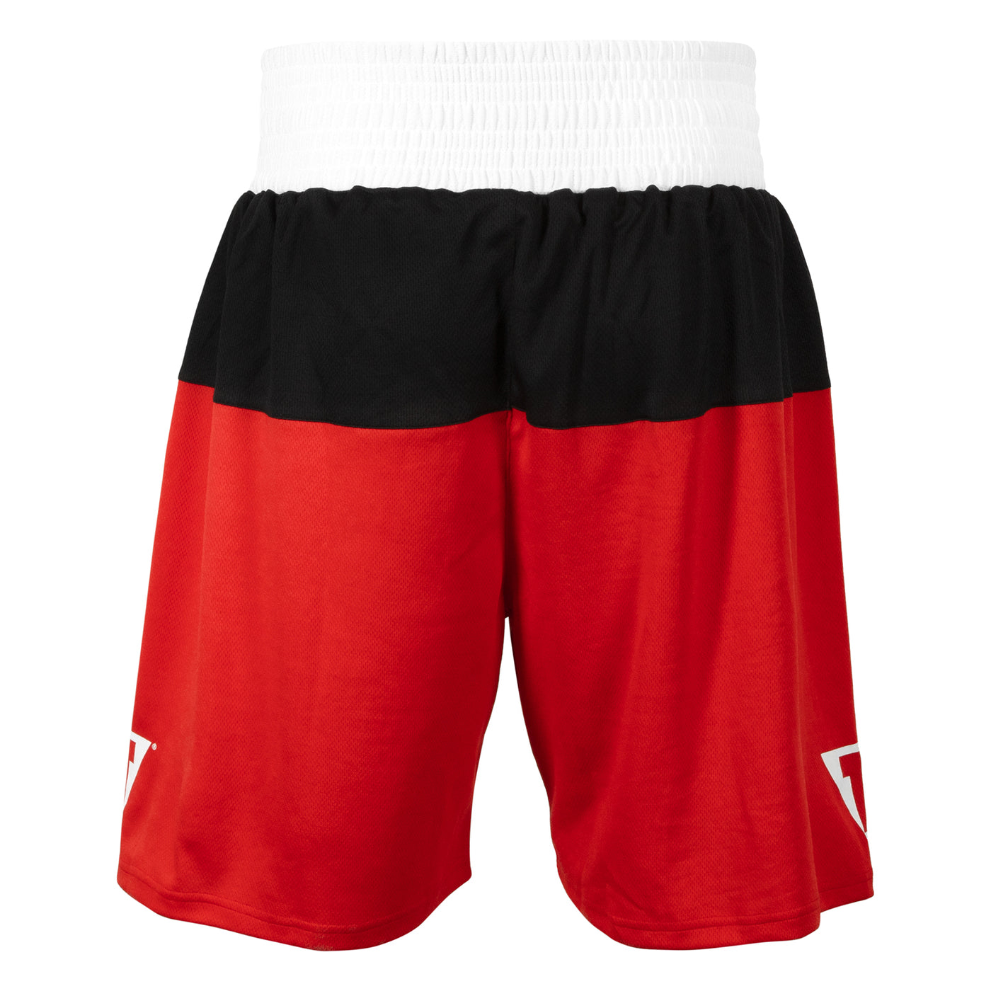 variant:red/black::TITLE Boxing Latitude Amateur Boxing Set back view shorts