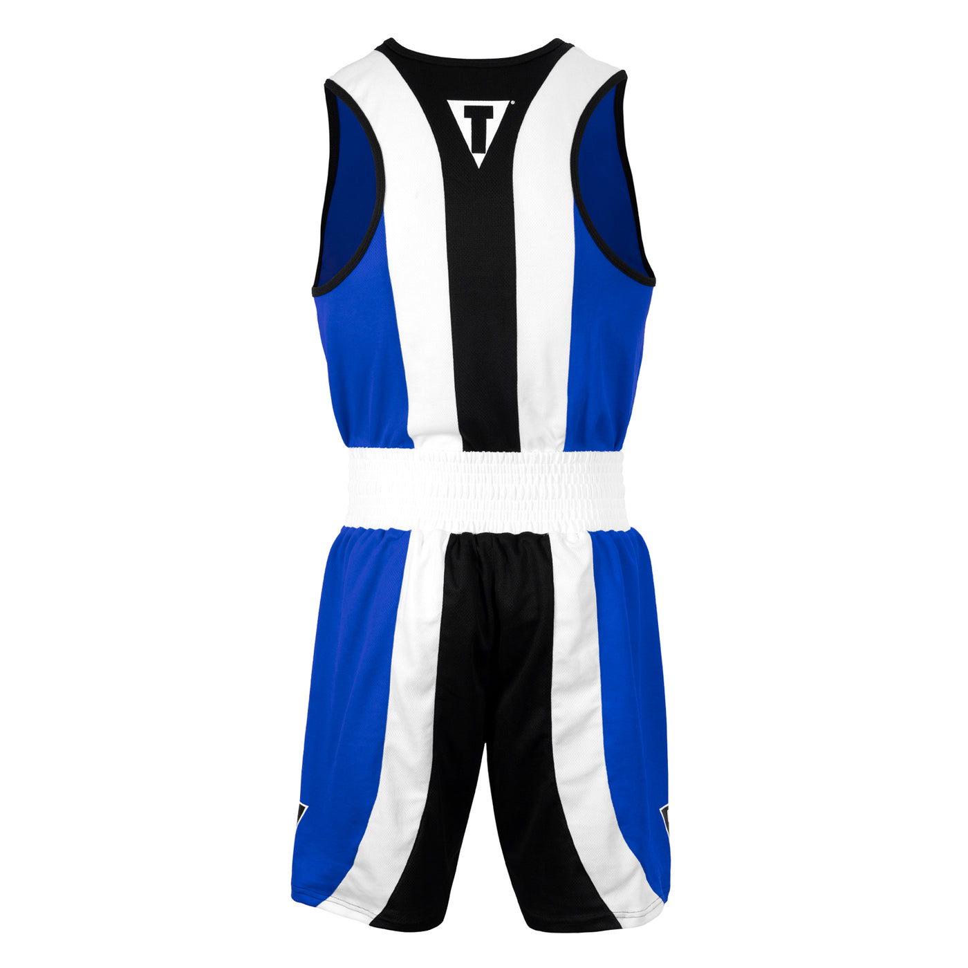 variant:blue/white::TITLE Boxing Momentum Amateur Boxing Set back full view