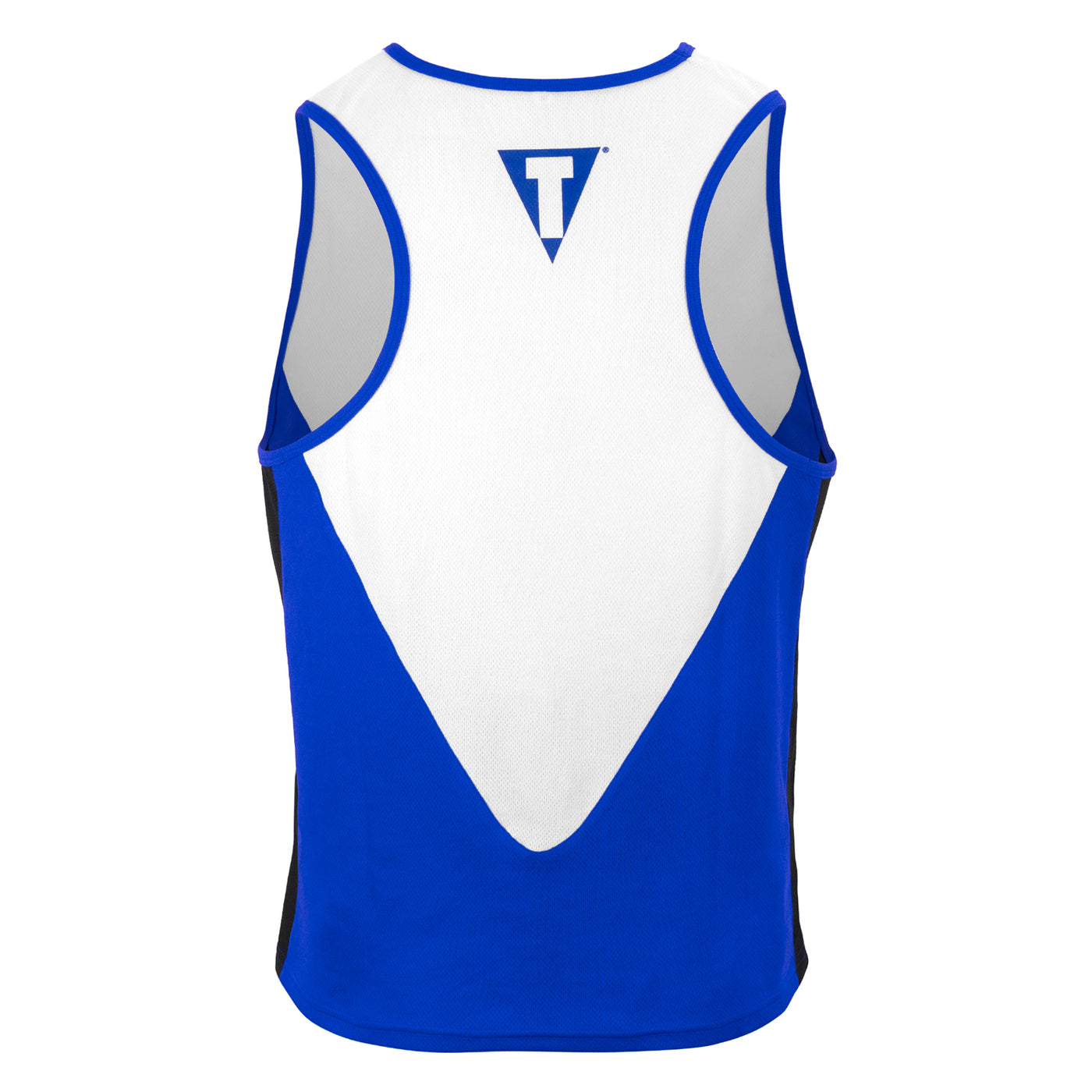 variant:blue/white::TITLE Boxing Striker Amateur Boxing Set back shirt view top