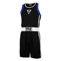 color:black/blue::TITLE Boxing Aerovent Elite Amateur Boxing Set 4 2.0 full set view