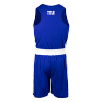 variant:blue/white::TITLE Boxing Aerovent Elite Amateur Boxing Set Original 2.0 
