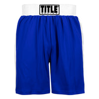 variant:blue/white::TITLE Boxing Aerovent Elite Amateur Boxing Set Original 2.0 bottom view front
