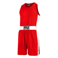 color:red/white::TITLE Boxing Aerovent Elite Amateur Boxing Set Original 2.0 main view