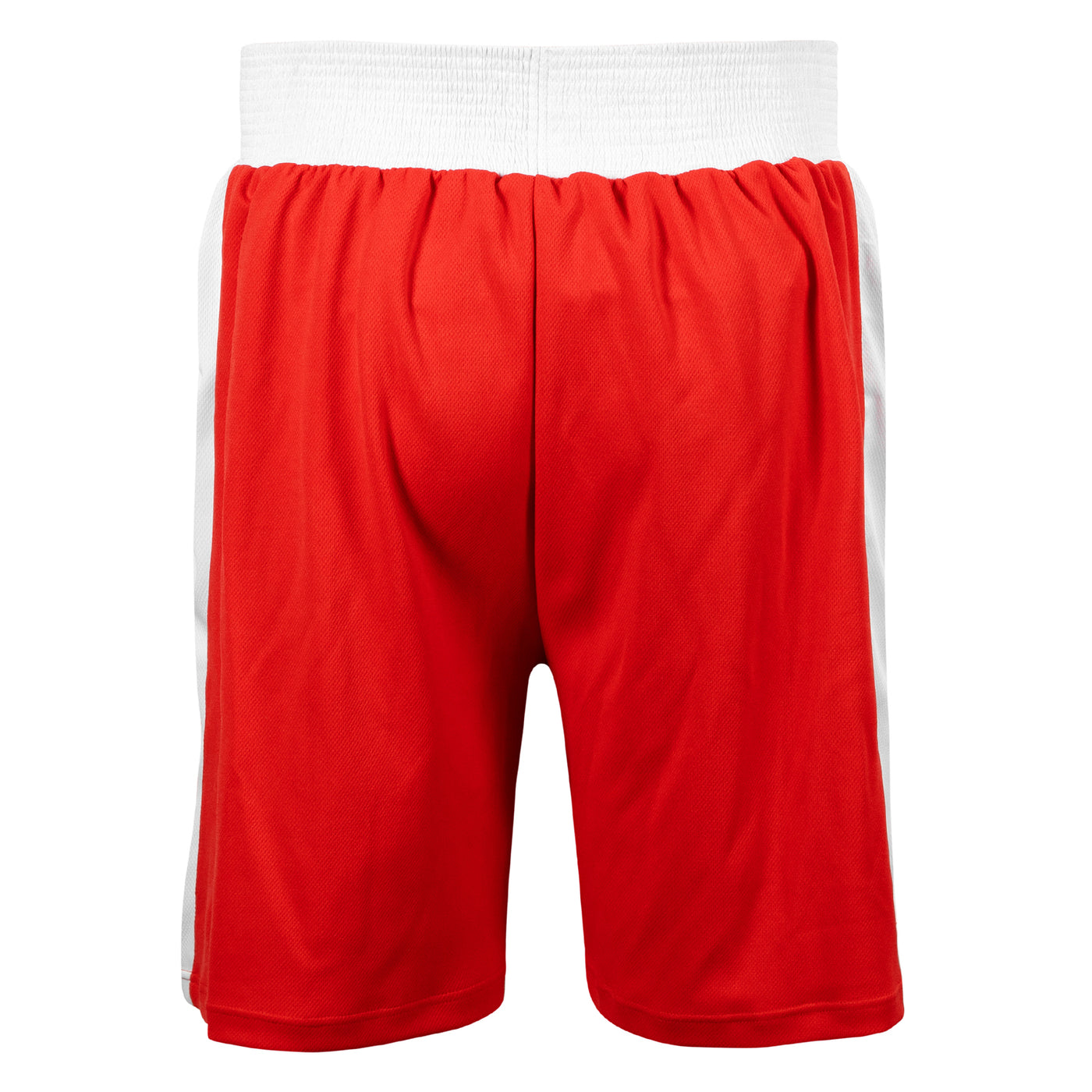variant:red/white::TITLE Boxing Aerovent Elite Amateur Boxing Set Original 2.0 back view shorts