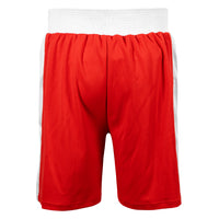 variant:red/white::TITLE Boxing Aerovent Elite Amateur Boxing Set Original 2.0 back view shorts