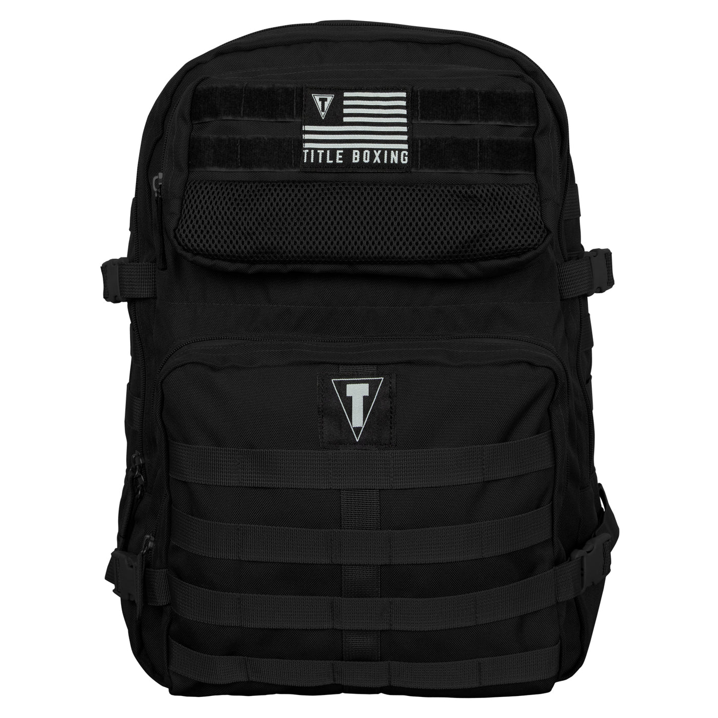 color:Black::TITLE Boxing Tactical Combat Backpack main view