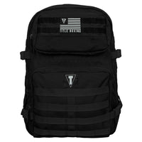 color:Black::TITLE Boxing Tactical Combat Backpack main view