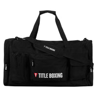 variant:black::TITLE Boxing Deluxe Gear Bag front view