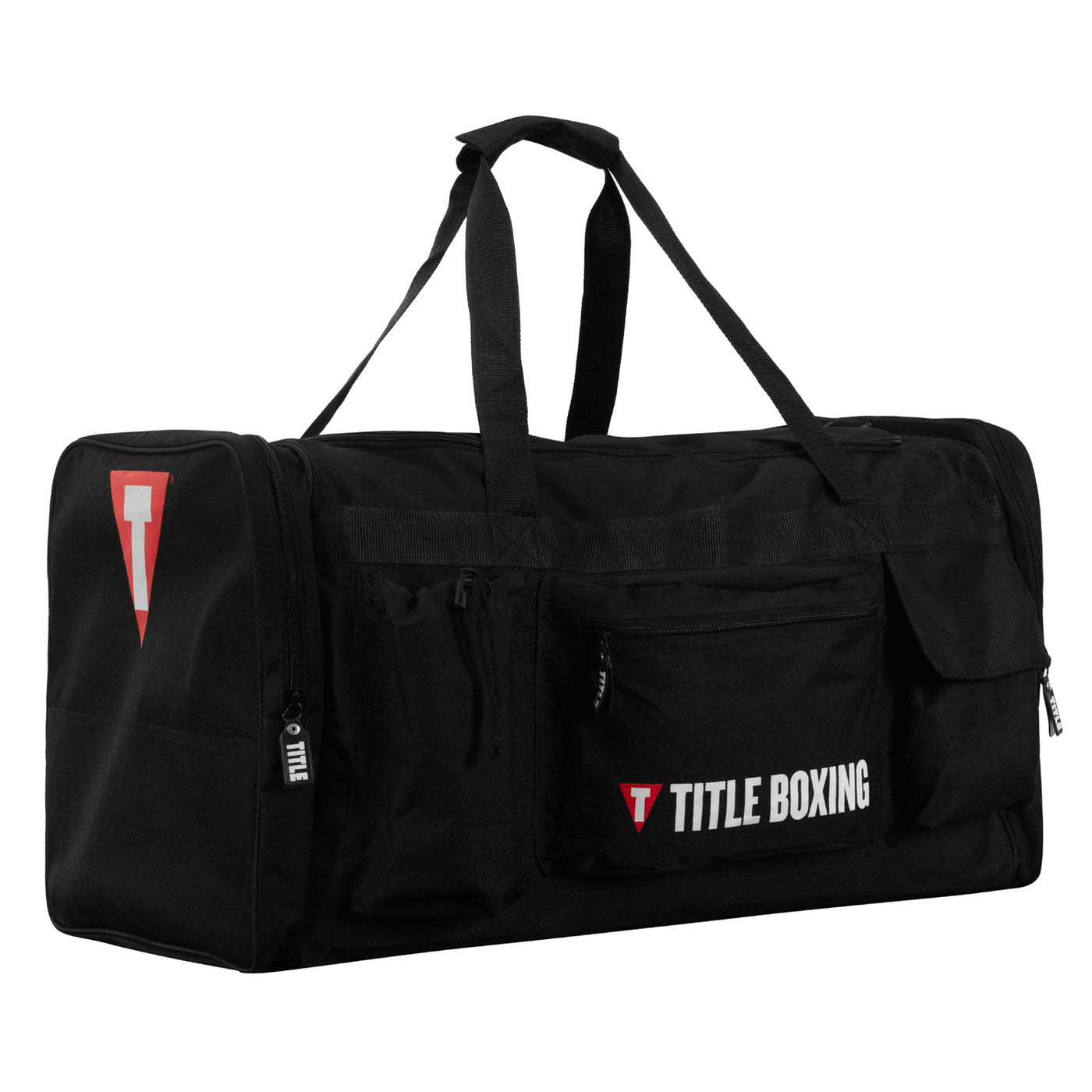 variant:black::TITLE Boxing Deluxe Gear Bag side view