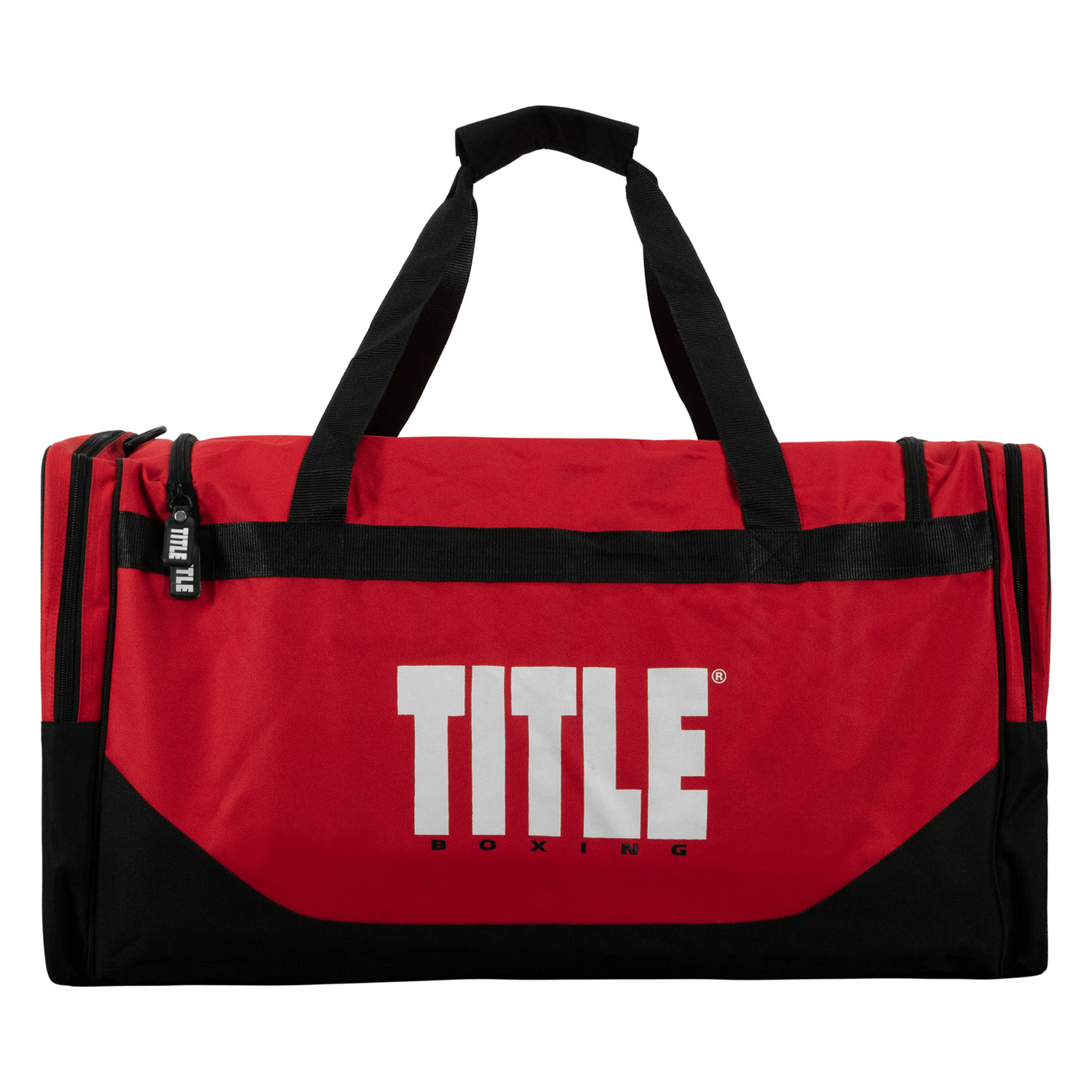 variant:red::TITLE Boxing Deluxe Gear Bag front TITLE VIEW