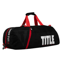 variant:black/red::TITLE Boxing Champion Sport Bag side view