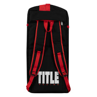 variant:black/red::TITLE Boxing Champion Sport Bag back pack version