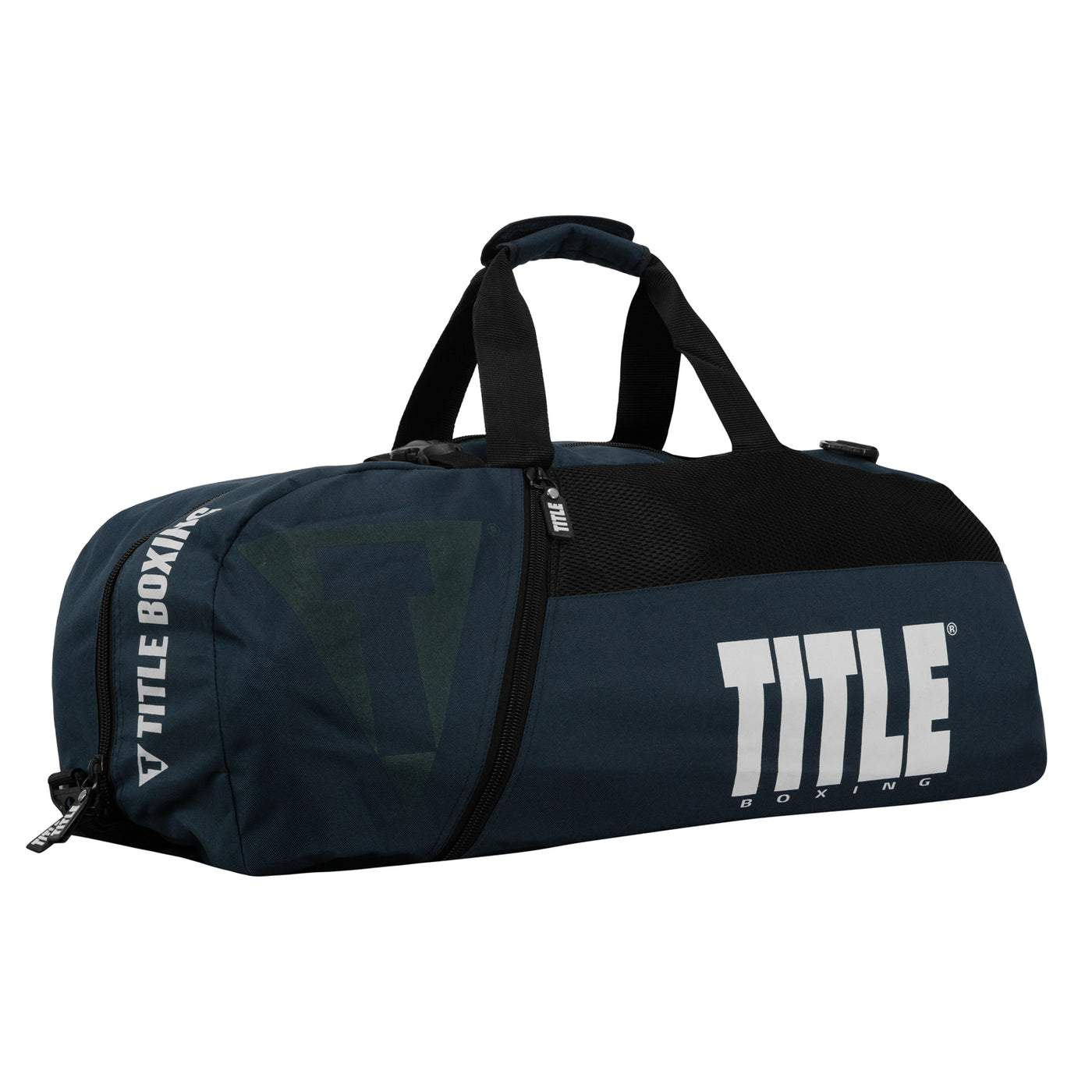 variant:blue/black::TITLE Boxing Champion Sport Bag