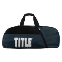 variant:blue/black::TITLE Boxing Champion Sport Bag front view