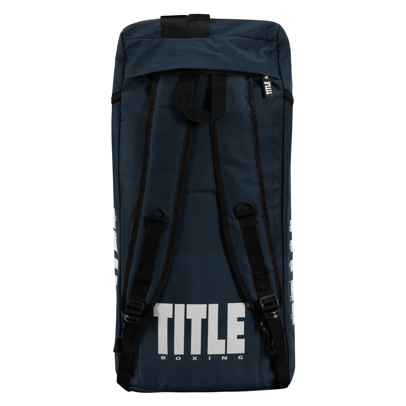 variant:blue/black::TITLE Boxing Champion Sport Bag backpack view