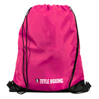 variant:pink::TITLE Boxing Bruiser Gym Sack back view