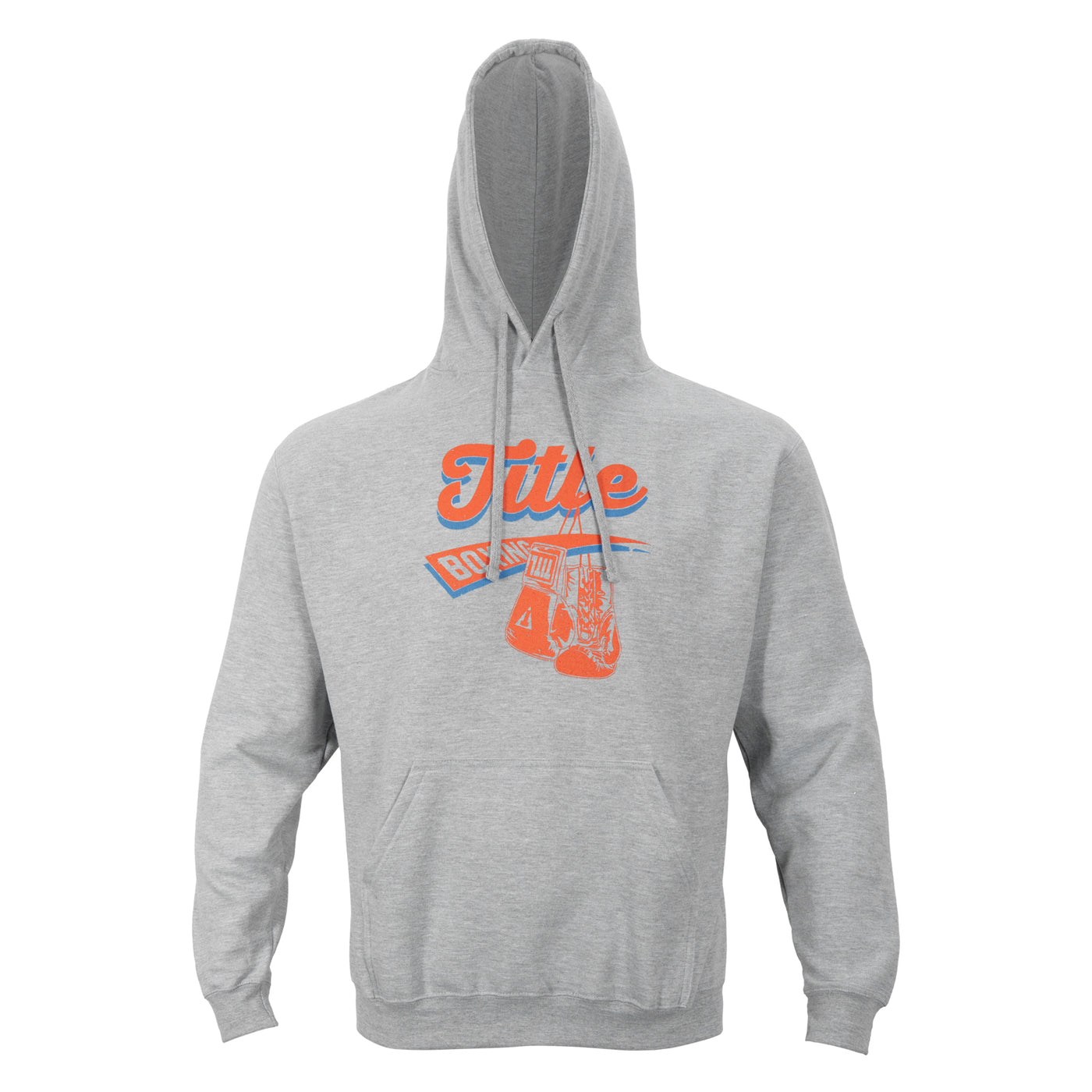 variant:grey::TITLE Boxing Classic Script Hoodie