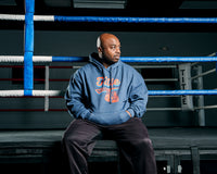 variant:blue::TITLE Boxing Classic Script Hoodie