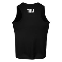 variant:black::TITLE Boxing Aerovent Elite Racerback Boxing Jersey 2.0 back view