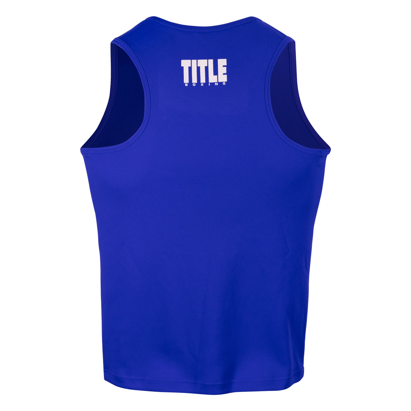 variant:blue::TITLE Boxing Aerovent Elite Racerback Boxing Jersey 2.0 back view