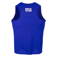 variant:blue::TITLE Boxing Aerovent Elite Racerback Boxing Jersey 2.0 back view