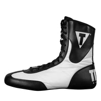 color:Black/White::TITLE Boxing Speed-Flex Encore Mid-Top Shoes