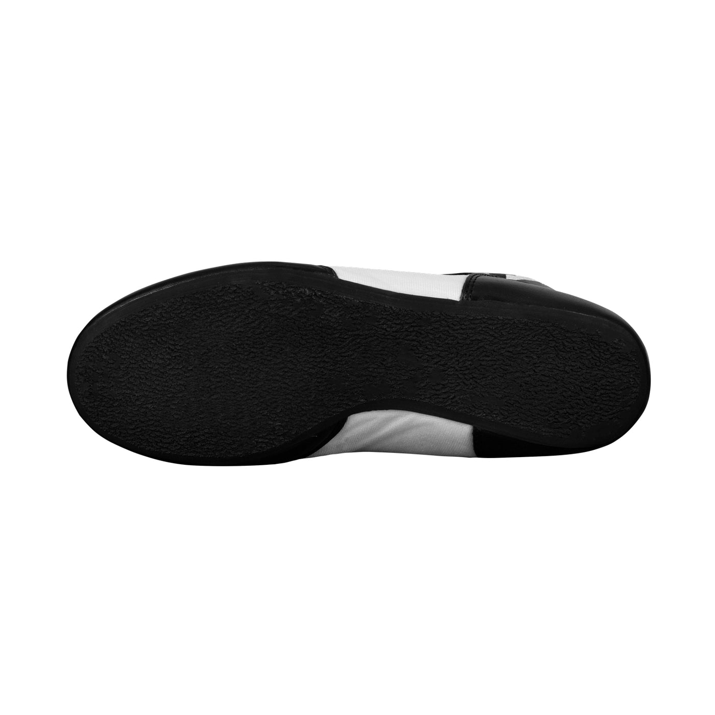variant:Black/White::TITLE Boxing Speed-Flex Encore Mid-Top Shoes bottom view