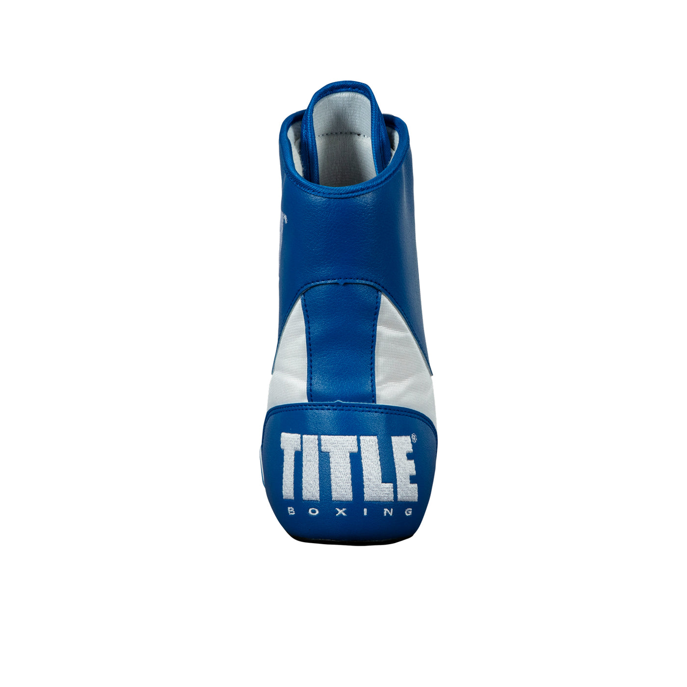 variant:Blue/White::TITLE Boxing Speed-Flex Encore Mid-Top Shoes back view