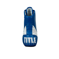 variant:Blue/White::TITLE Boxing Speed-Flex Encore Mid-Top Shoes back view