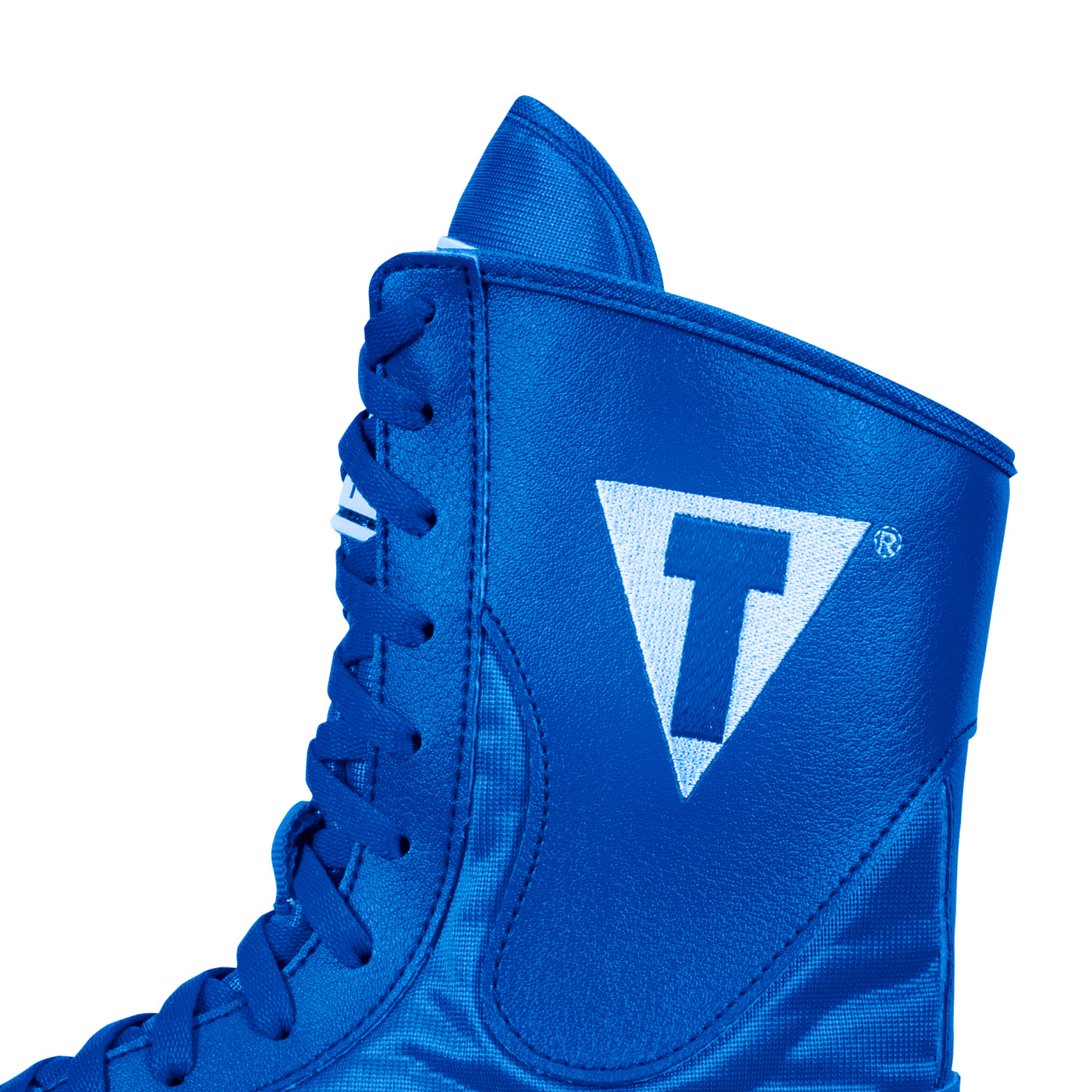 variant:Blue::TITLE Boxing Speed-Flex Encore Mid-Top Shoes close up
