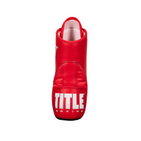 variant:Red::TITLE Boxing Speed-Flex Encore Mid-Top Shoes back view