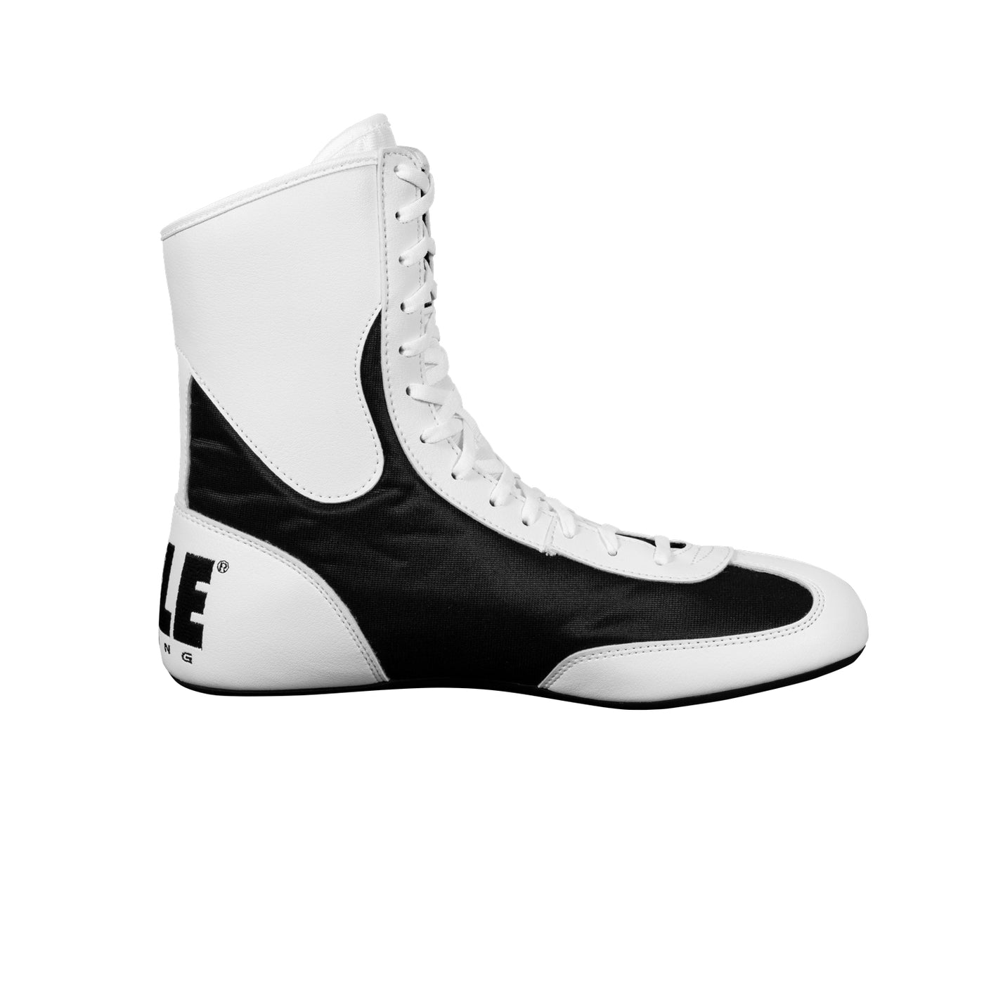 variant:White/Black::TITLE Boxing Speed-Flex Encore Mid-Top Shoes