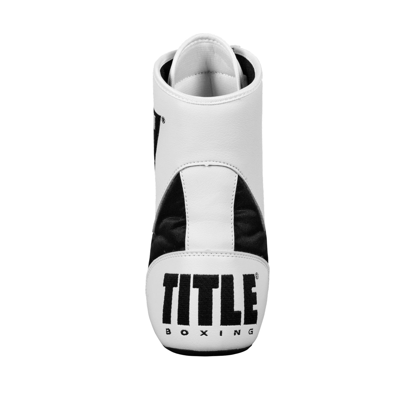 variant:White/Black::TITLE Boxing Speed-Flex Encore Mid-Top Shoes back view