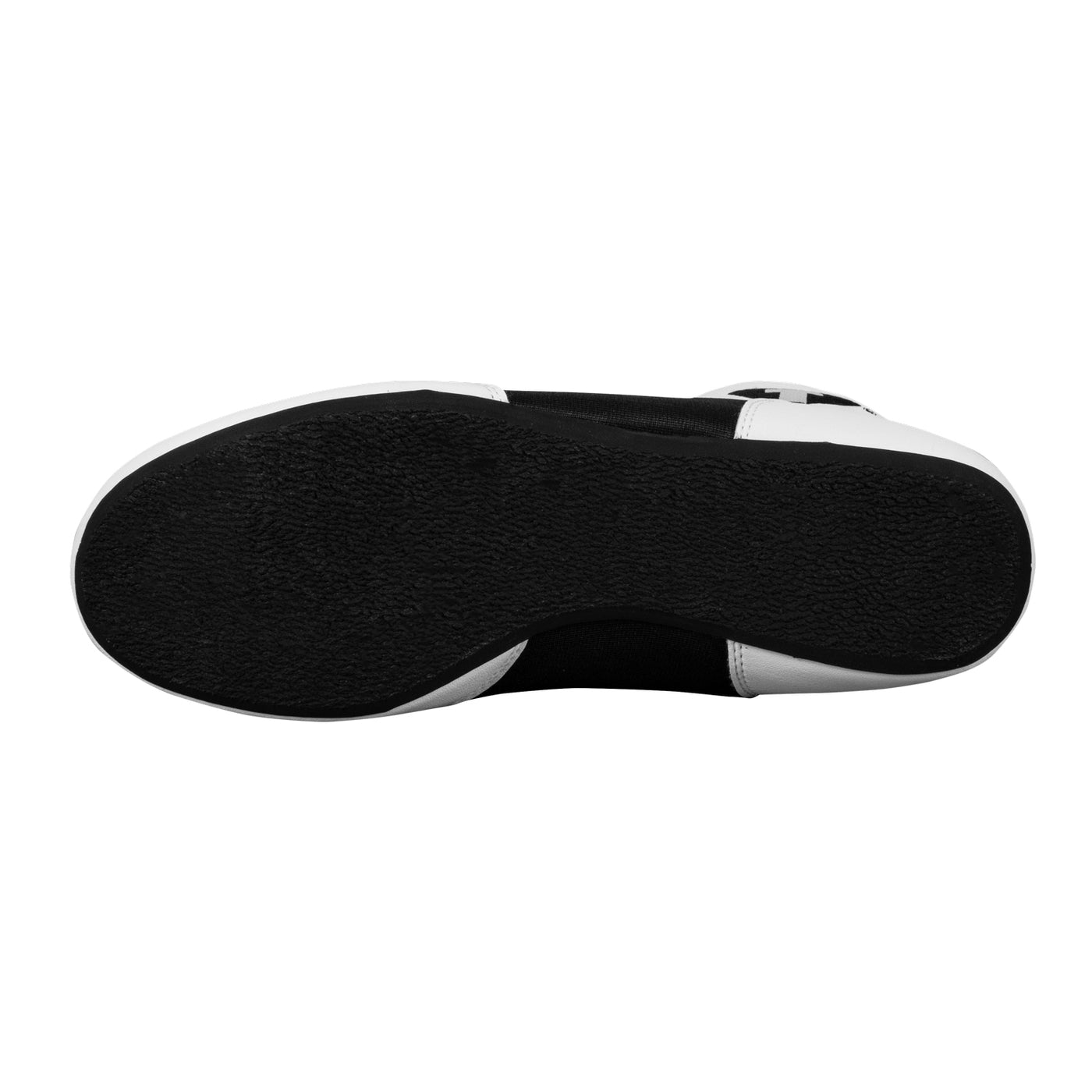 variant:White/black::TITLE Boxing Speed-Flex Encore Mid-Top Shoes bottom view