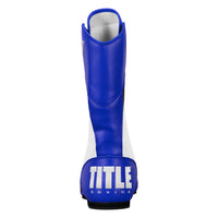 variant:blue/white::TITLE Boxing Speed-Flex Encore High-Top Shoes back view