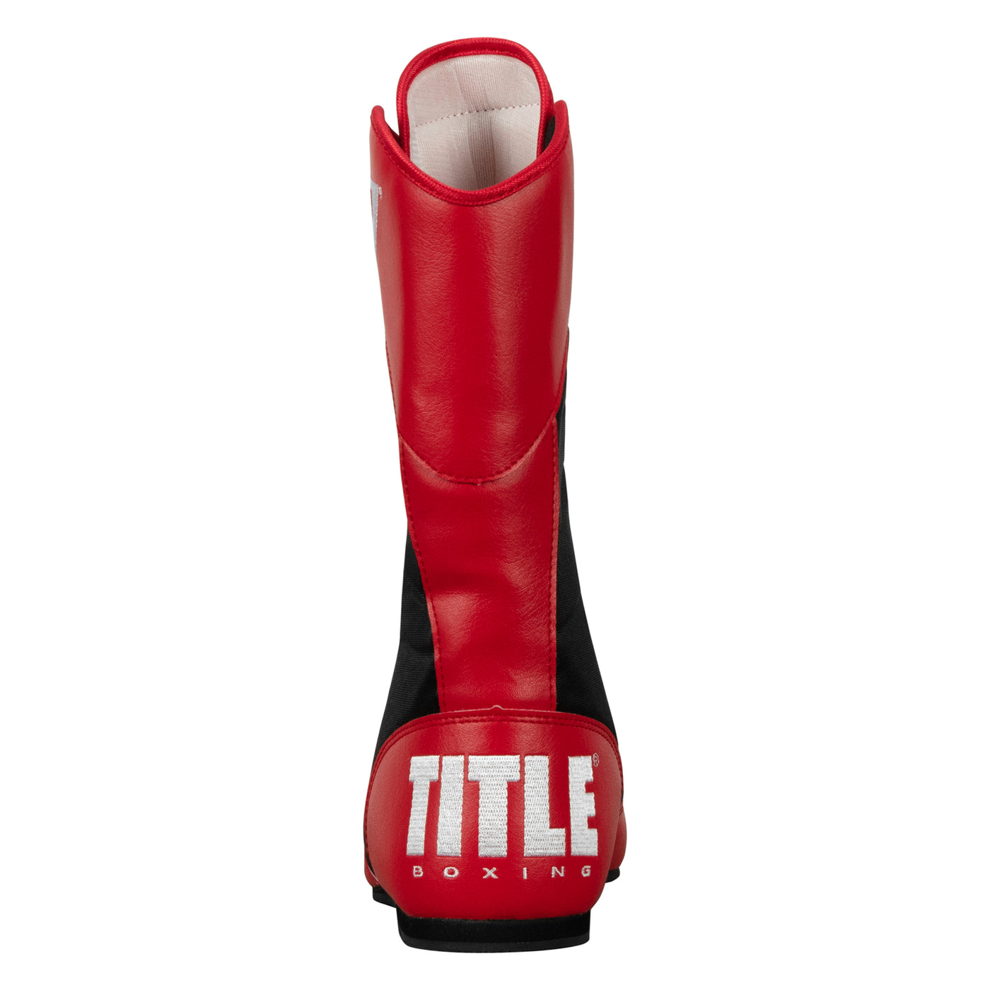 variant:Red/Black::TITLE Boxing Speed-Flex Encore High-Top Shoes back view